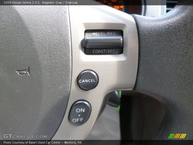 Magnetic Gray / Charcoal 2009 Nissan Sentra 2.0 S