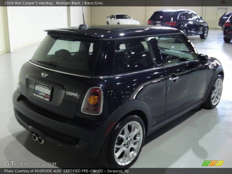 Midnight Black / Black/Grey 2009 Mini Cooper S Hardtop