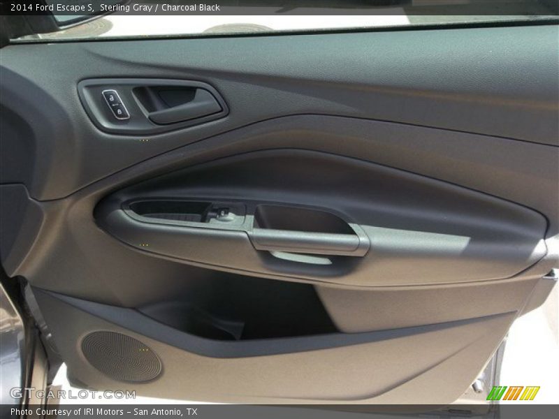 Sterling Gray / Charcoal Black 2014 Ford Escape S