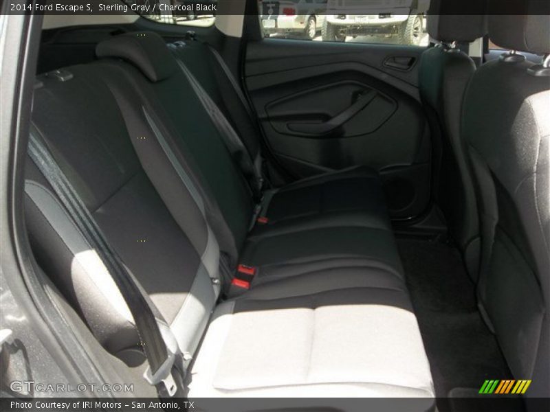 Sterling Gray / Charcoal Black 2014 Ford Escape S