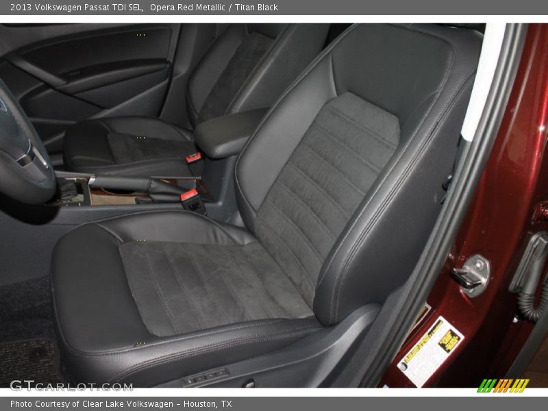 Opera Red Metallic / Titan Black 2013 Volkswagen Passat TDI SEL