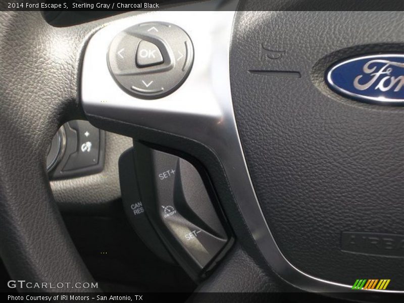 Sterling Gray / Charcoal Black 2014 Ford Escape S