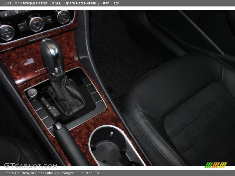 Opera Red Metallic / Titan Black 2013 Volkswagen Passat TDI SEL