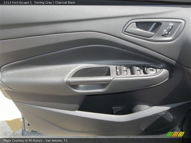 Sterling Gray / Charcoal Black 2014 Ford Escape S