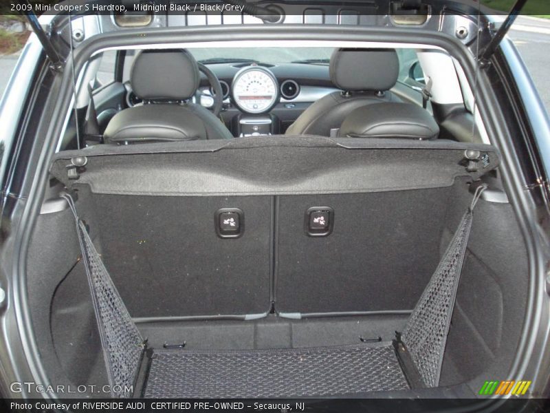 Midnight Black / Black/Grey 2009 Mini Cooper S Hardtop
