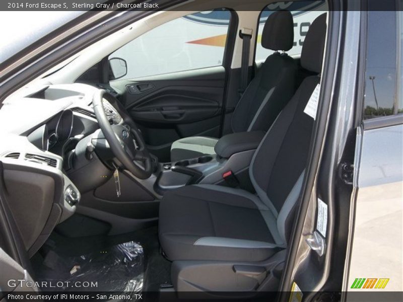 Front Seat of 2014 Escape S
