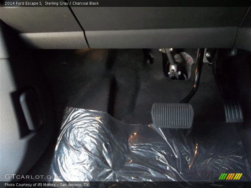 Sterling Gray / Charcoal Black 2014 Ford Escape S