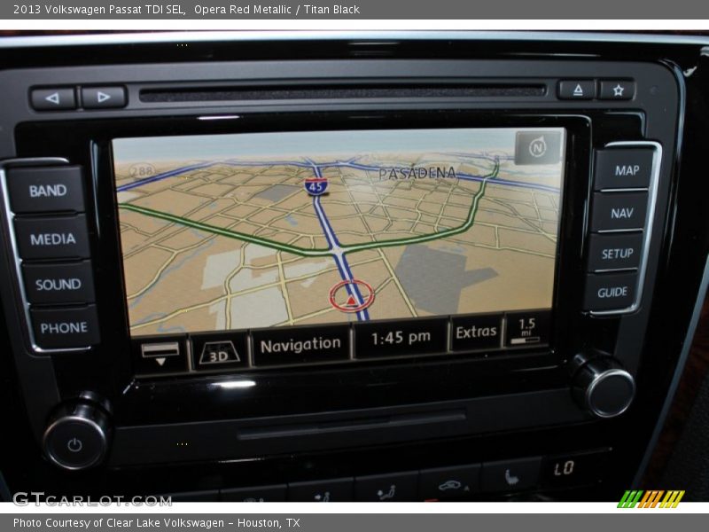 Opera Red Metallic / Titan Black 2013 Volkswagen Passat TDI SEL