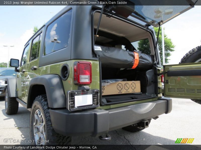 Commando Green / Black/Dark Saddle 2013 Jeep Wrangler Unlimited Rubicon 4x4