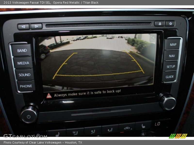Opera Red Metallic / Titan Black 2013 Volkswagen Passat TDI SEL