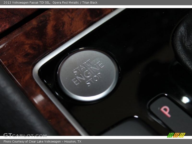 Opera Red Metallic / Titan Black 2013 Volkswagen Passat TDI SEL