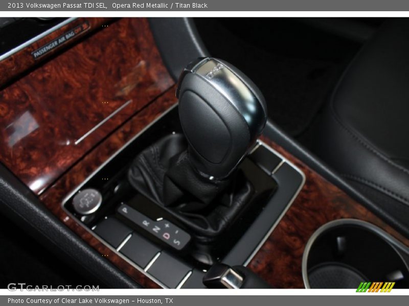Opera Red Metallic / Titan Black 2013 Volkswagen Passat TDI SEL