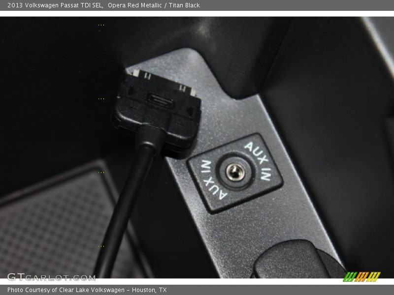 Opera Red Metallic / Titan Black 2013 Volkswagen Passat TDI SEL
