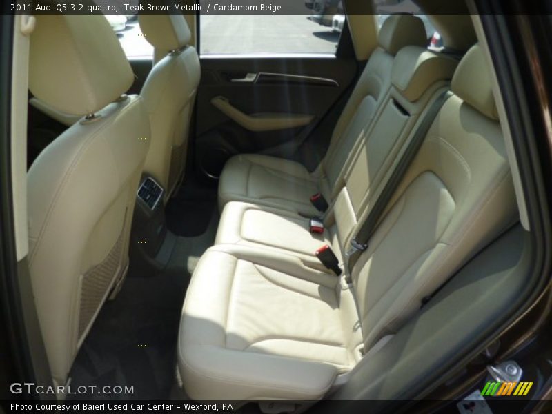 Teak Brown Metallic / Cardamom Beige 2011 Audi Q5 3.2 quattro
