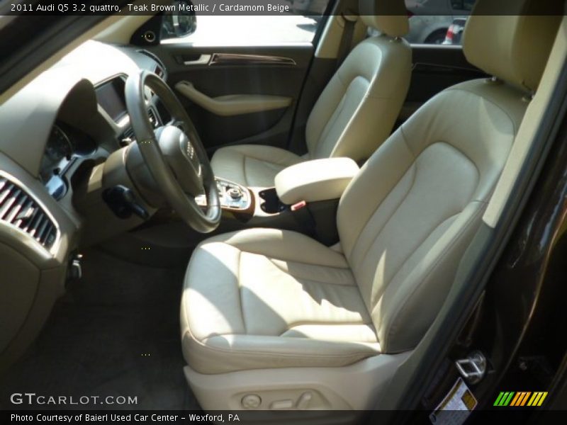 Teak Brown Metallic / Cardamom Beige 2011 Audi Q5 3.2 quattro