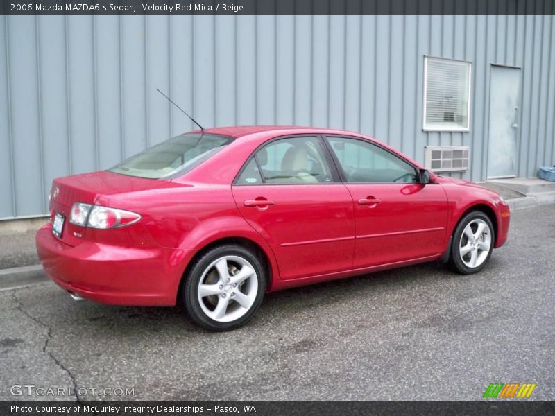 Velocity Red Mica / Beige 2006 Mazda MAZDA6 s Sedan