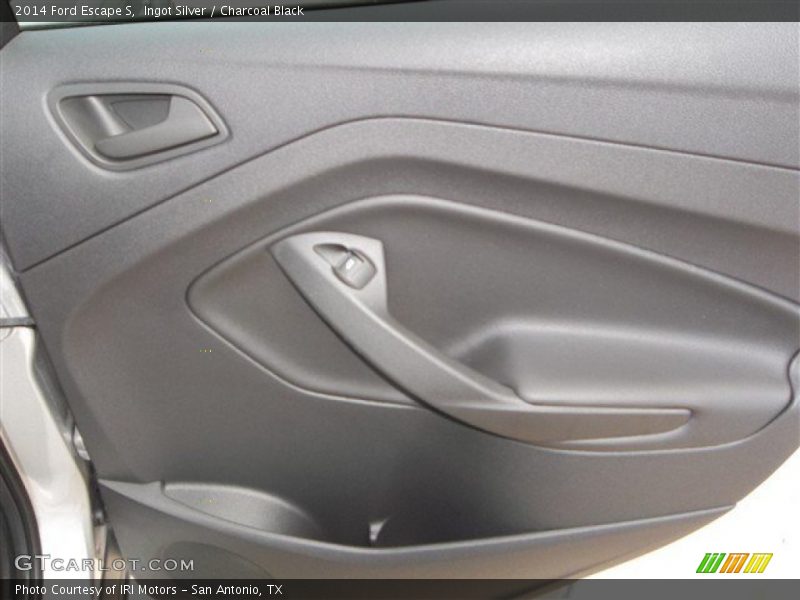 Ingot Silver / Charcoal Black 2014 Ford Escape S