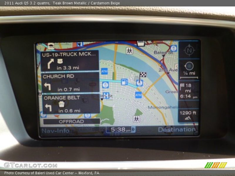Teak Brown Metallic / Cardamom Beige 2011 Audi Q5 3.2 quattro