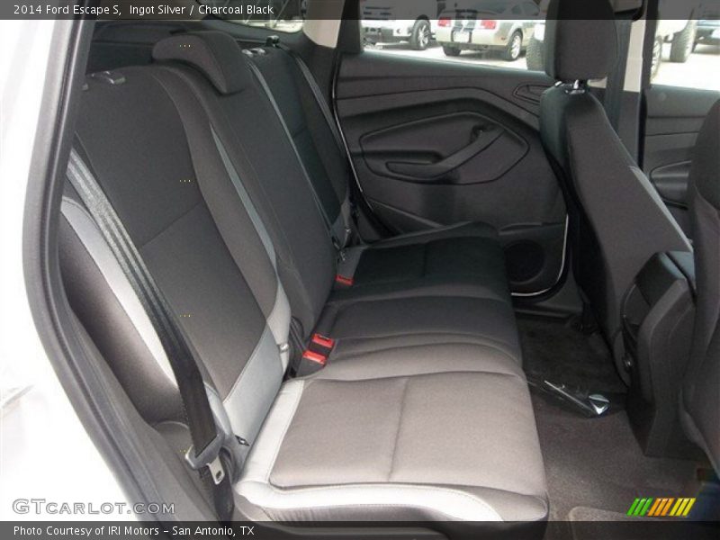 Ingot Silver / Charcoal Black 2014 Ford Escape S