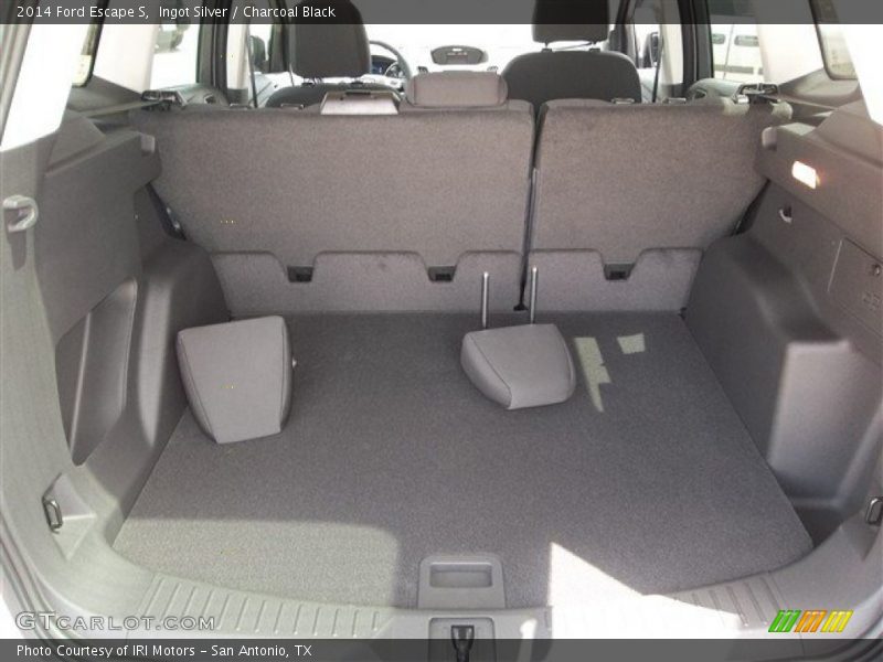 Ingot Silver / Charcoal Black 2014 Ford Escape S