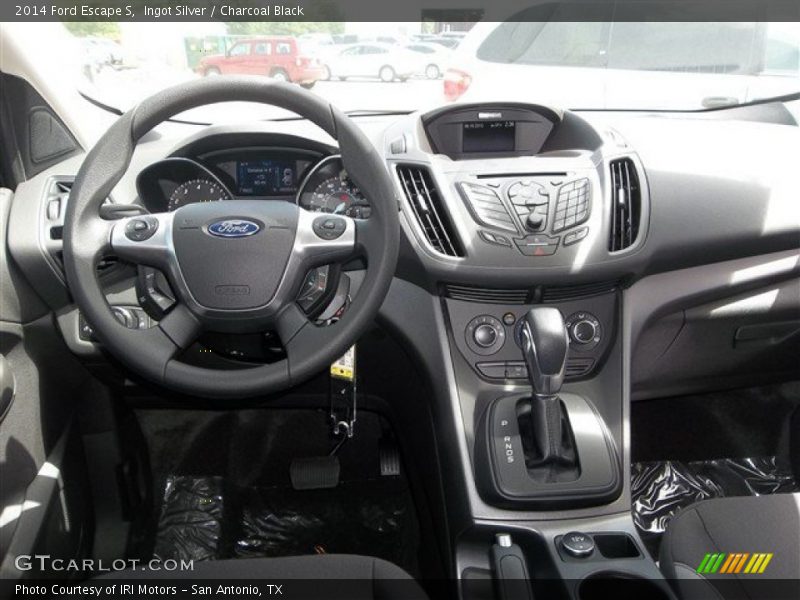 Ingot Silver / Charcoal Black 2014 Ford Escape S