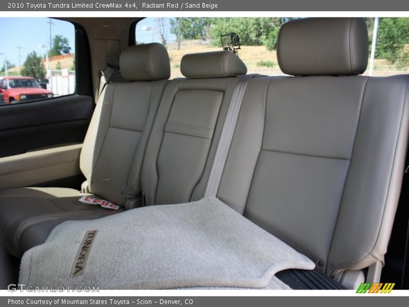 Radiant Red / Sand Beige 2010 Toyota Tundra Limited CrewMax 4x4