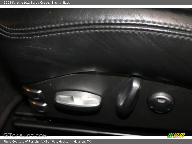 Controls of 2008 911 Turbo Coupe