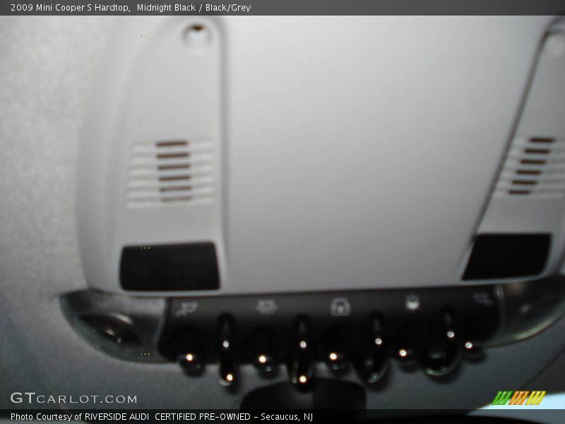 Midnight Black / Black/Grey 2009 Mini Cooper S Hardtop