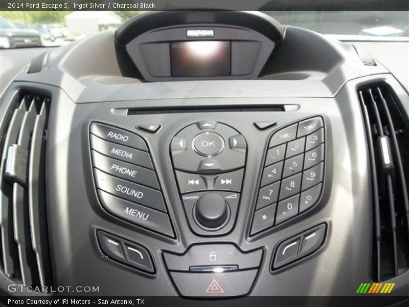 Ingot Silver / Charcoal Black 2014 Ford Escape S