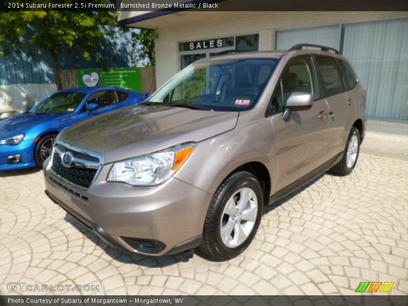 Burnished Bronze Metallic / Black 2014 Subaru Forester 2.5i Premium