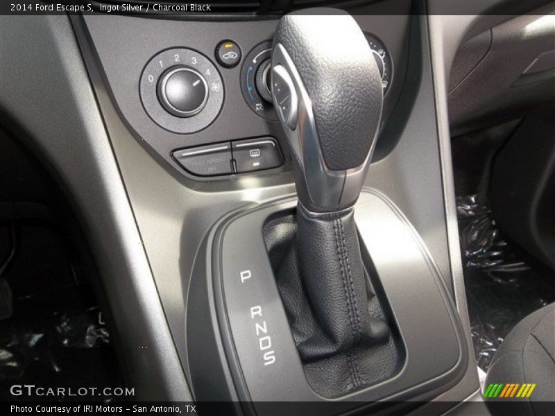 Ingot Silver / Charcoal Black 2014 Ford Escape S