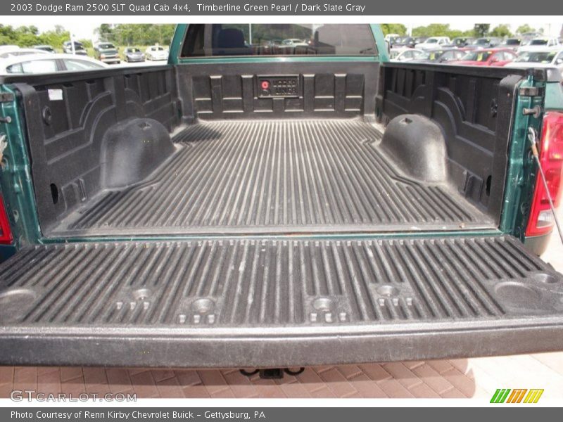 Timberline Green Pearl / Dark Slate Gray 2003 Dodge Ram 2500 SLT Quad Cab 4x4