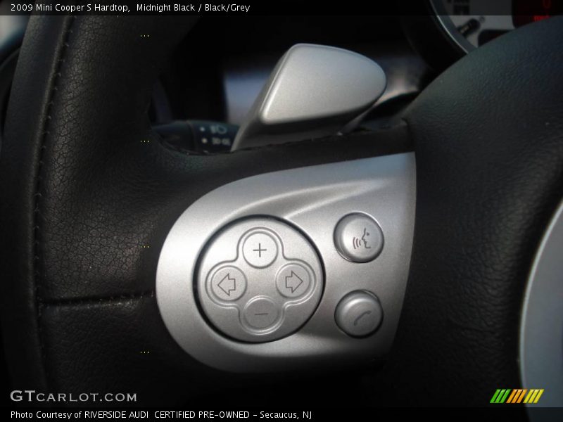 Midnight Black / Black/Grey 2009 Mini Cooper S Hardtop