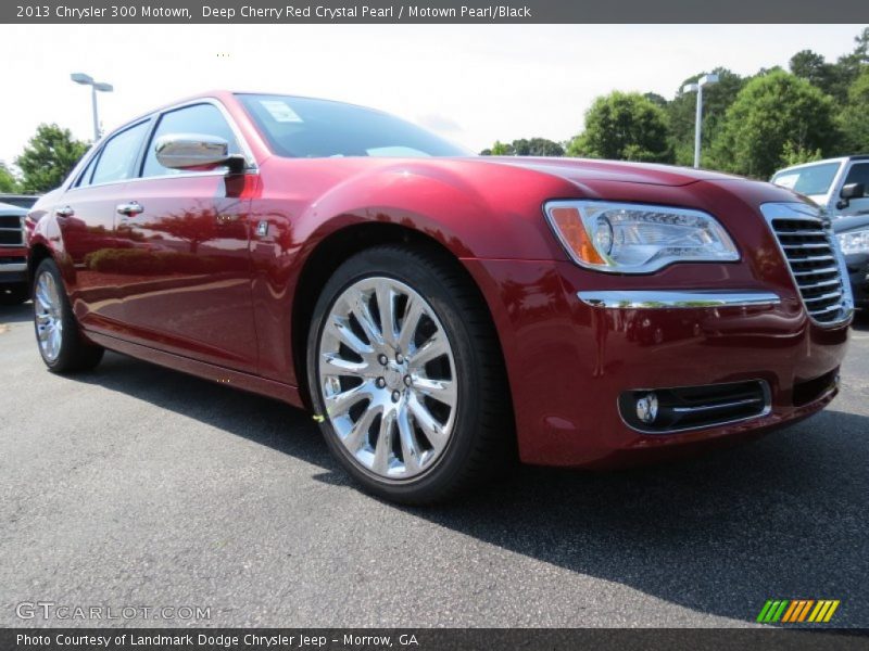 Deep Cherry Red Crystal Pearl / Motown Pearl/Black 2013 Chrysler 300 Motown