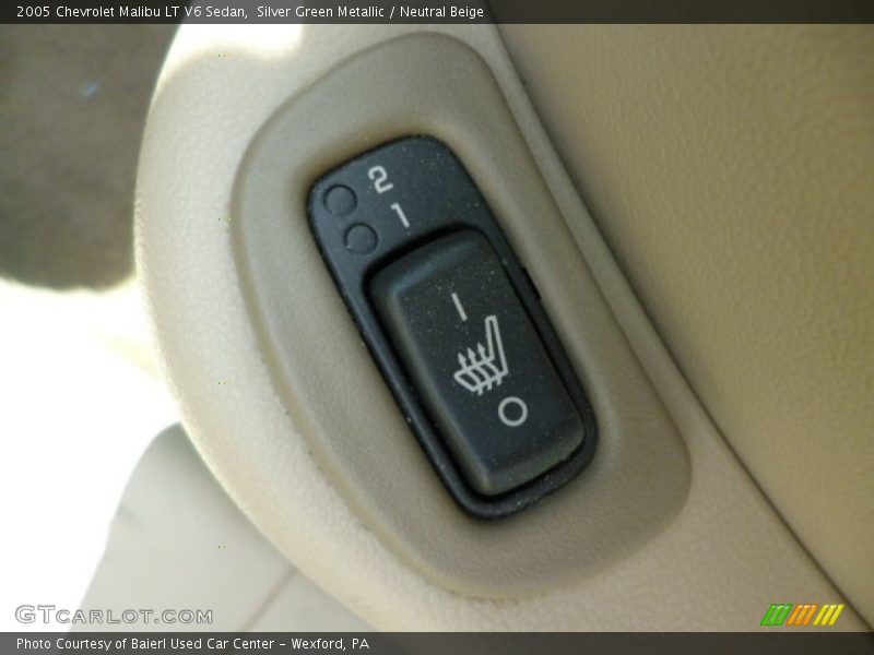 Silver Green Metallic / Neutral Beige 2005 Chevrolet Malibu LT V6 Sedan