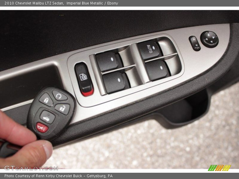 Imperial Blue Metallic / Ebony 2010 Chevrolet Malibu LTZ Sedan