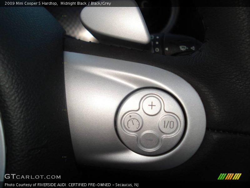 Midnight Black / Black/Grey 2009 Mini Cooper S Hardtop
