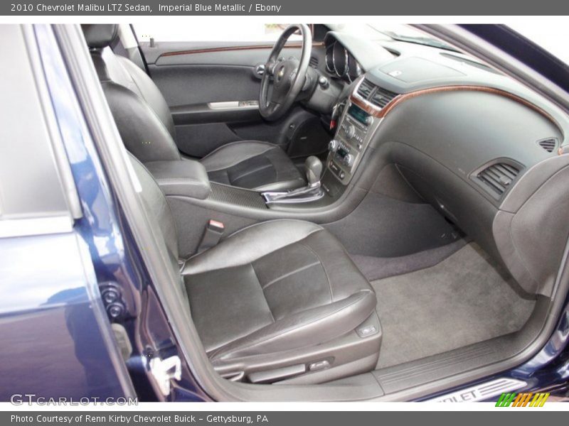 Imperial Blue Metallic / Ebony 2010 Chevrolet Malibu LTZ Sedan