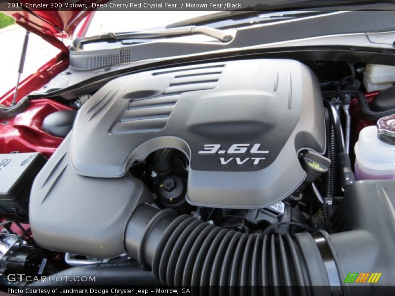 Deep Cherry Red Crystal Pearl / Motown Pearl/Black 2013 Chrysler 300 Motown