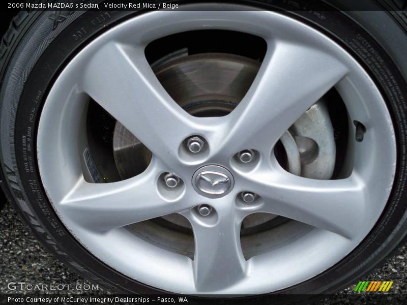 Velocity Red Mica / Beige 2006 Mazda MAZDA6 s Sedan