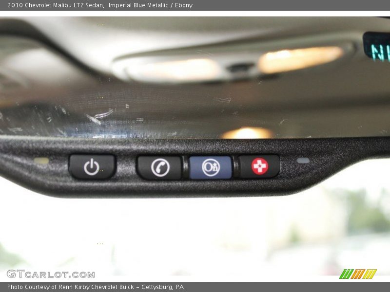 Imperial Blue Metallic / Ebony 2010 Chevrolet Malibu LTZ Sedan