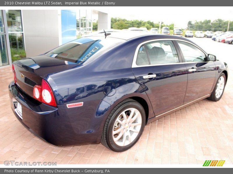Imperial Blue Metallic / Ebony 2010 Chevrolet Malibu LTZ Sedan