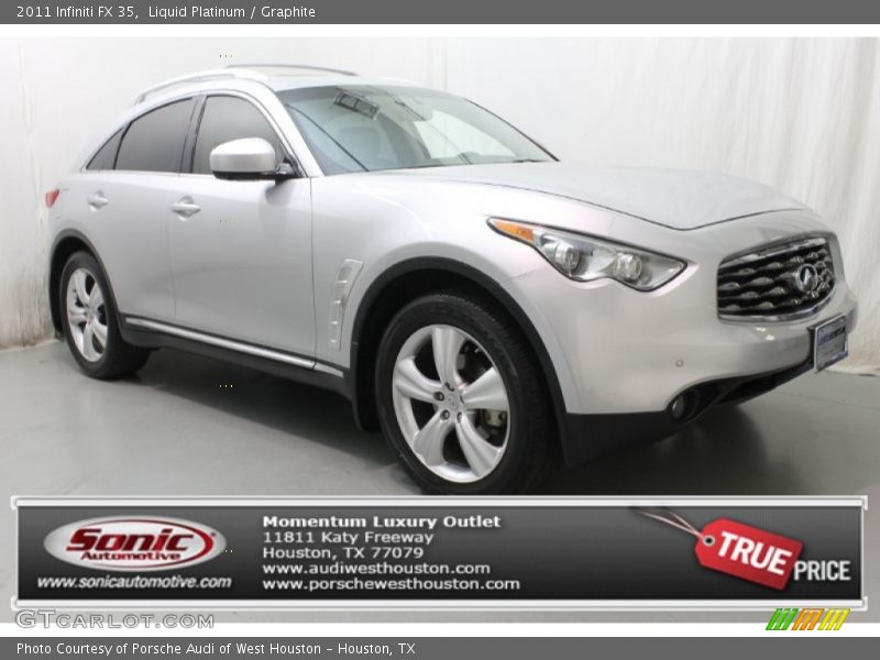 Liquid Platinum / Graphite 2011 Infiniti FX 35