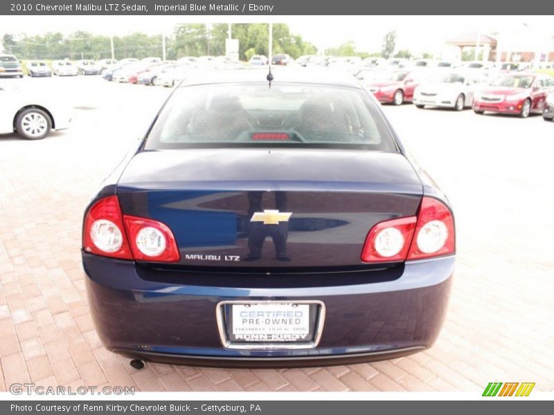 Imperial Blue Metallic / Ebony 2010 Chevrolet Malibu LTZ Sedan