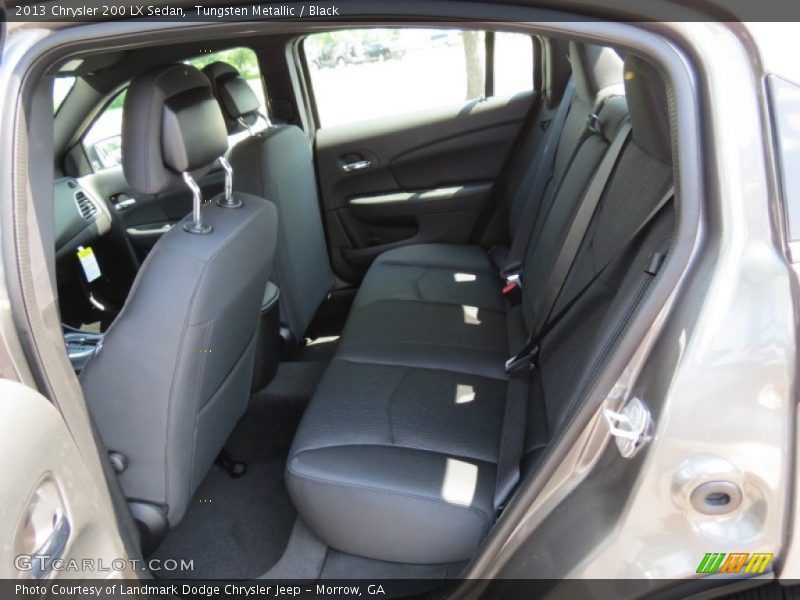 Tungsten Metallic / Black 2013 Chrysler 200 LX Sedan