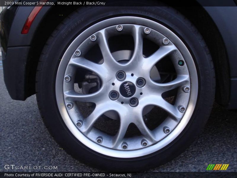 Midnight Black / Black/Grey 2009 Mini Cooper S Hardtop