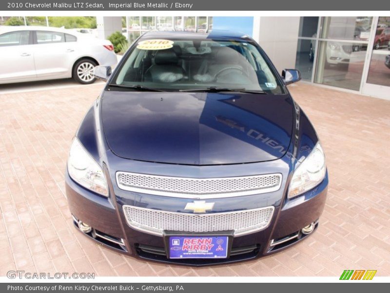 Imperial Blue Metallic / Ebony 2010 Chevrolet Malibu LTZ Sedan