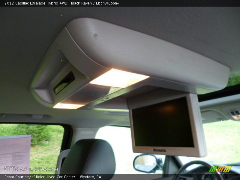 Entertainment System of 2012 Escalade Hybrid 4WD
