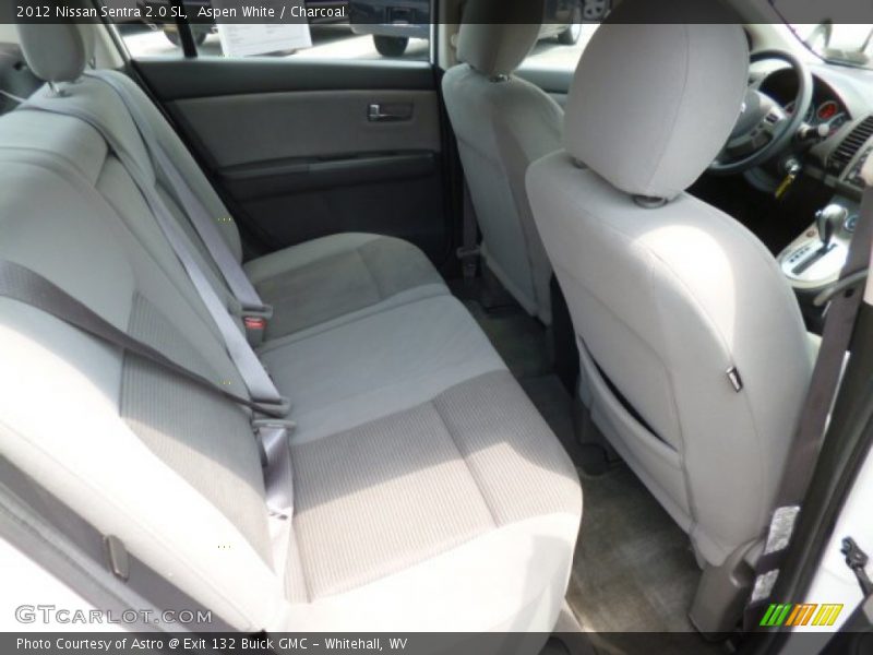 Aspen White / Charcoal 2012 Nissan Sentra 2.0 SL