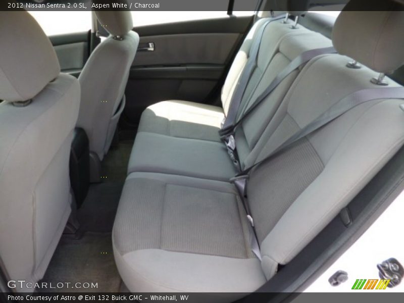 Aspen White / Charcoal 2012 Nissan Sentra 2.0 SL